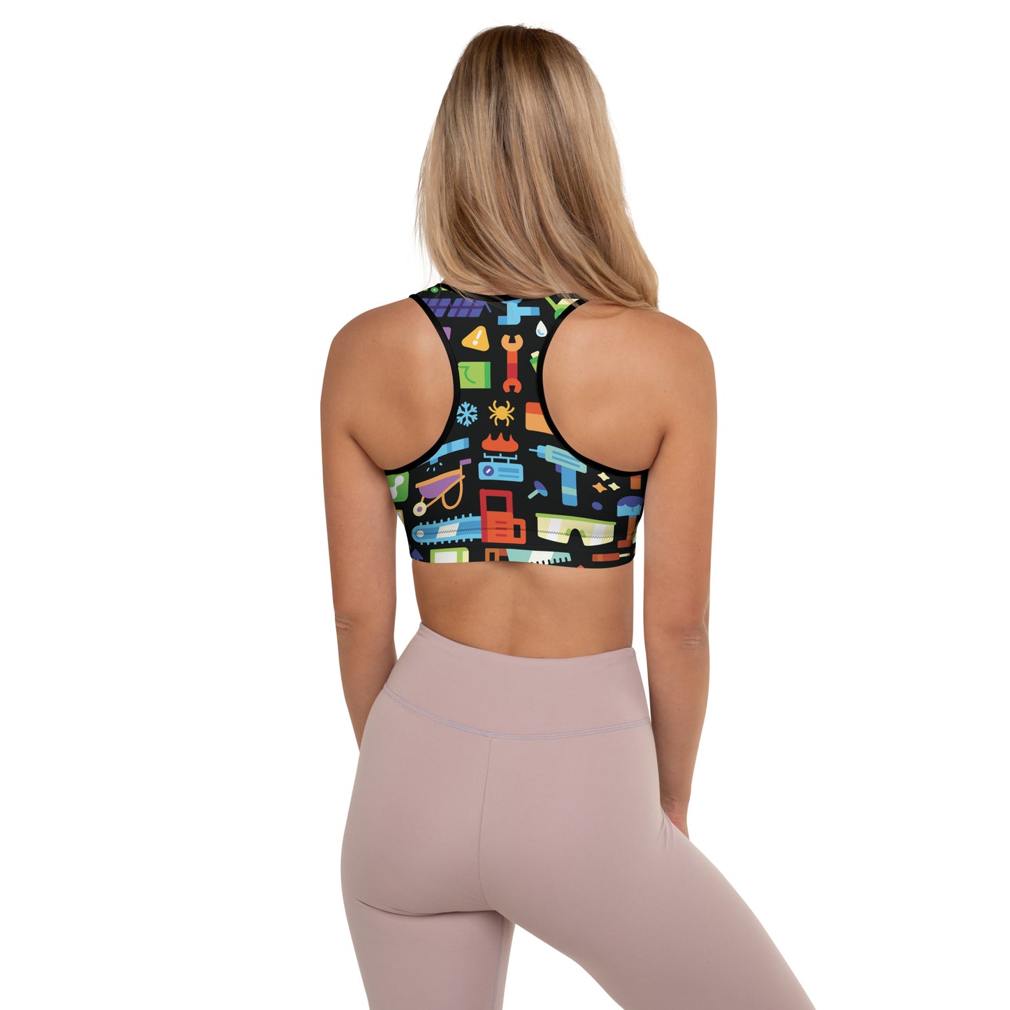 Padded Sports Bra | ServiceM8 Pattern