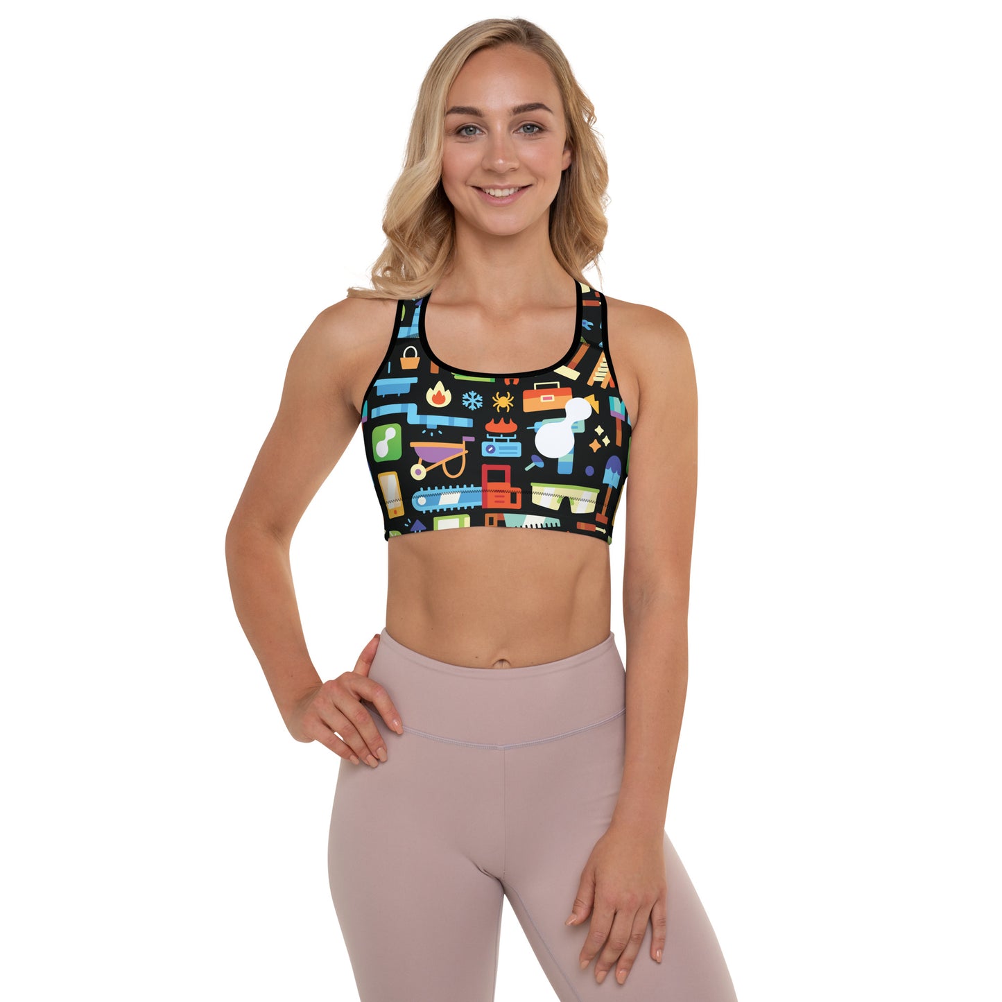 Padded Sports Bra | ServiceM8 Pattern