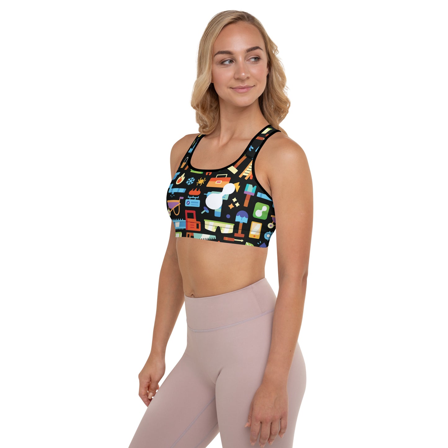 Padded Sports Bra | ServiceM8 Pattern