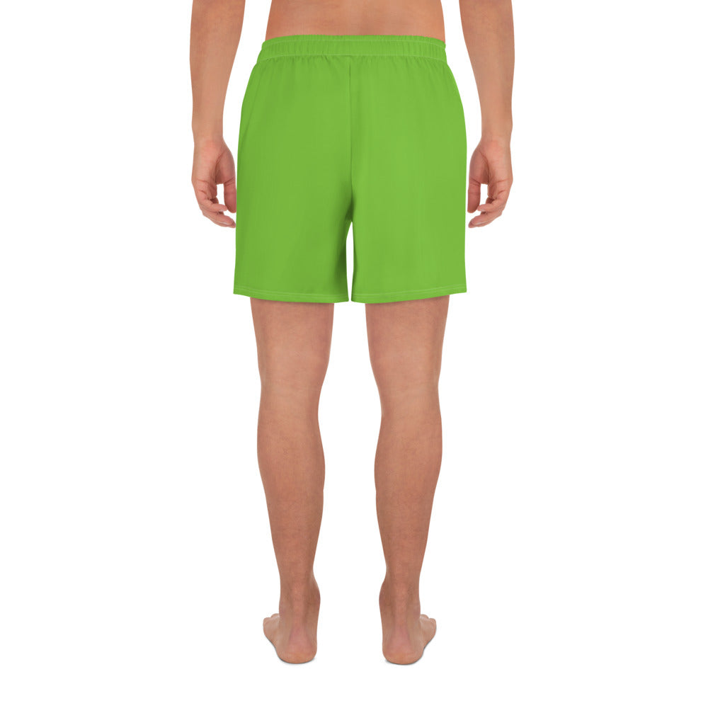 Unisex Athletic Long Shorts | ServiceM8 Green