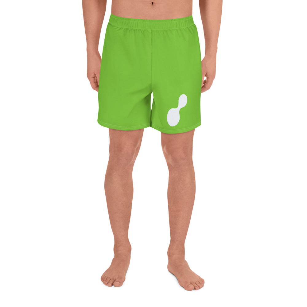 Unisex Athletic Long Shorts | ServiceM8 Green