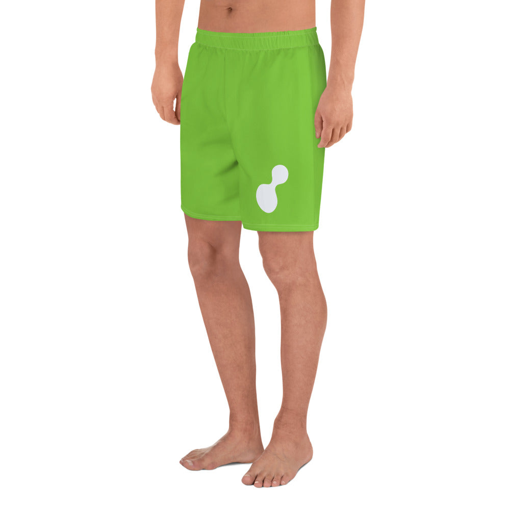 Unisex Athletic Long Shorts | ServiceM8 Green