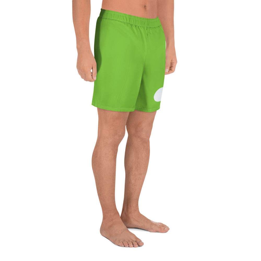 Unisex Athletic Long Shorts | ServiceM8 Green