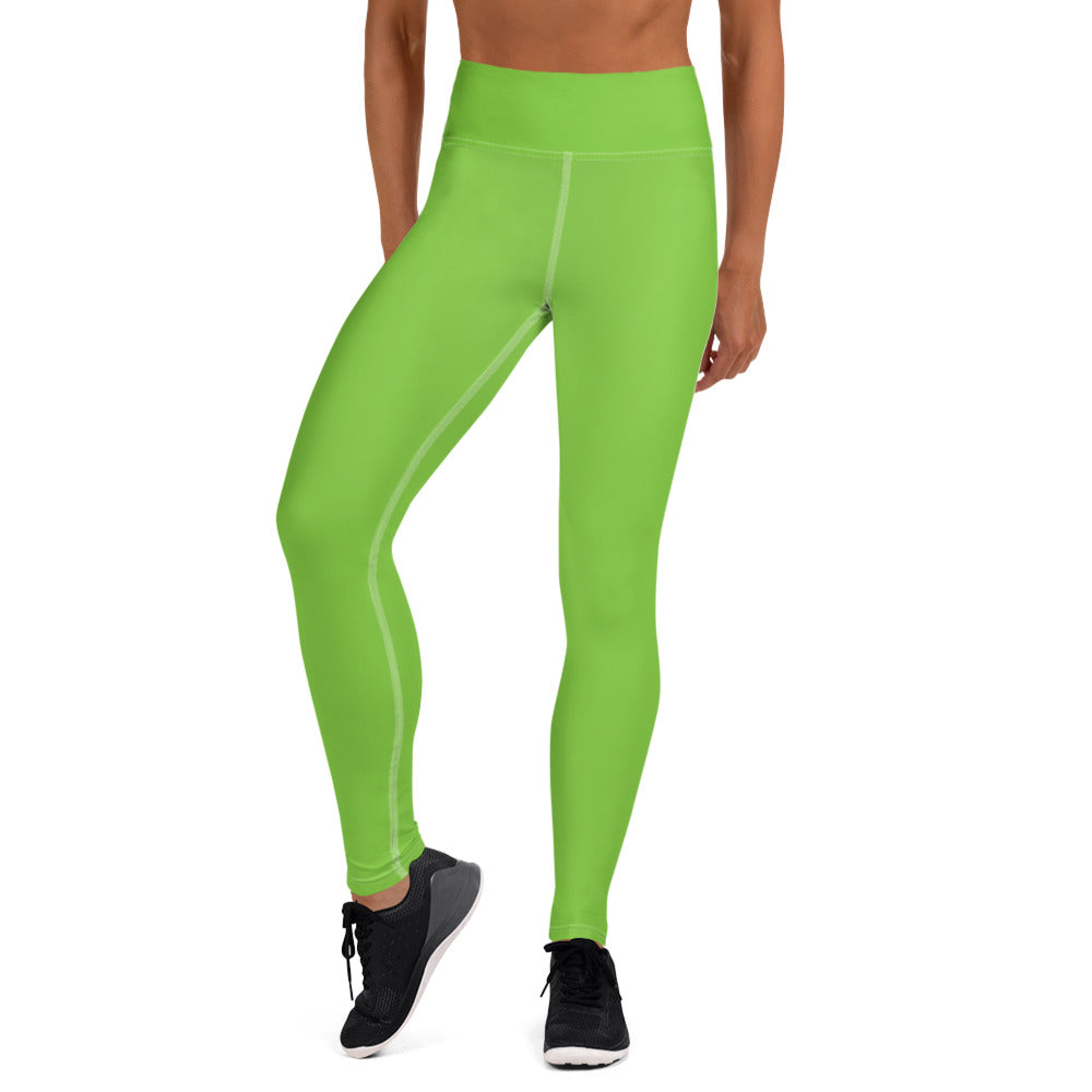 Yoga Leggings | ServiceM8 Green