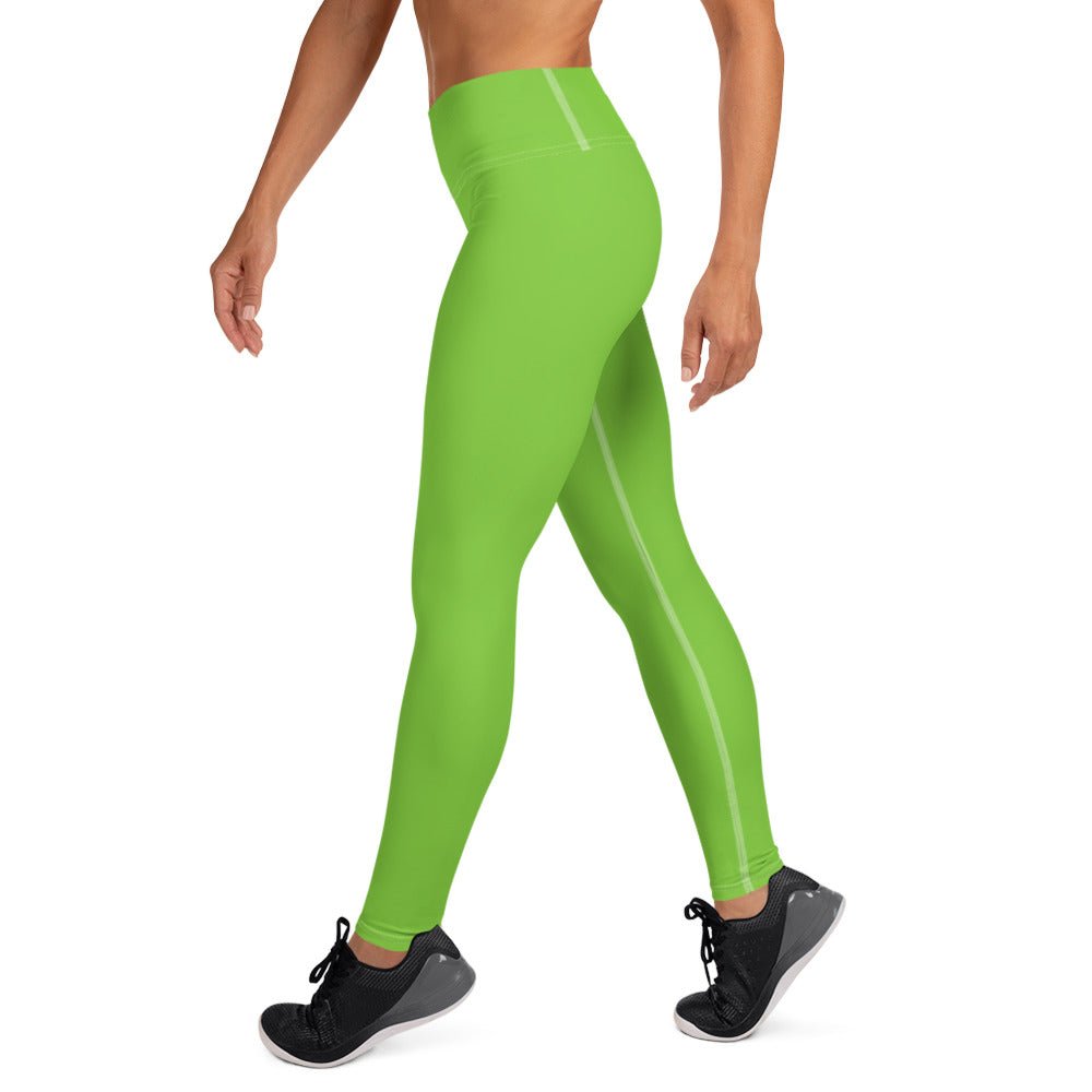 Yoga Leggings | ServiceM8 Green