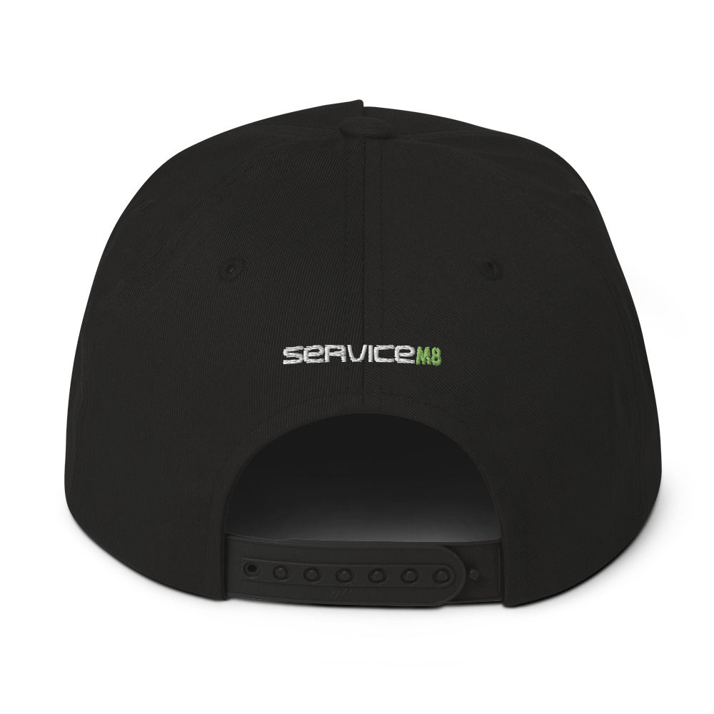 ServiceM8 Classic Flat Bill Cap